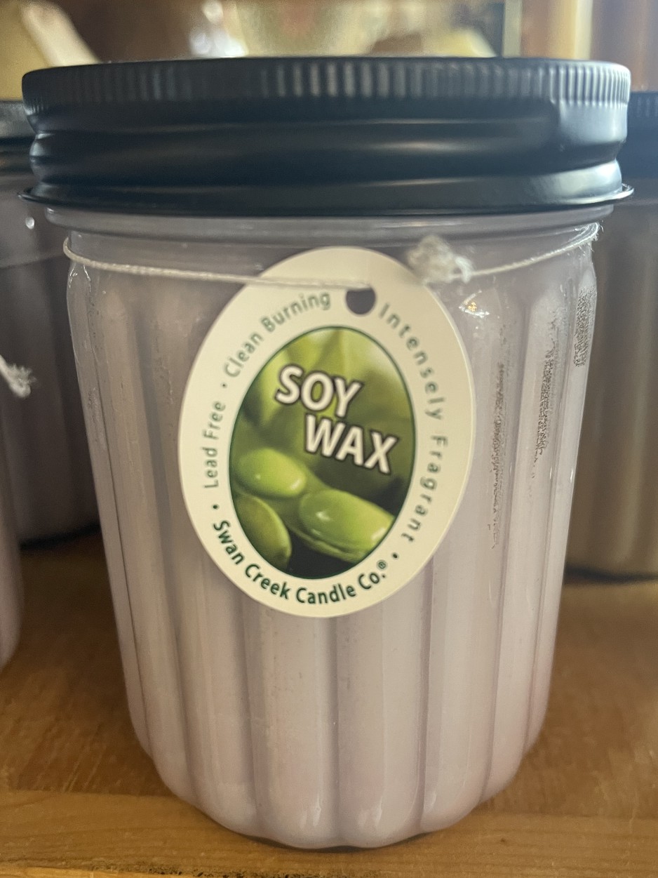 Lavender/Lemongrass Soy Wax Candle